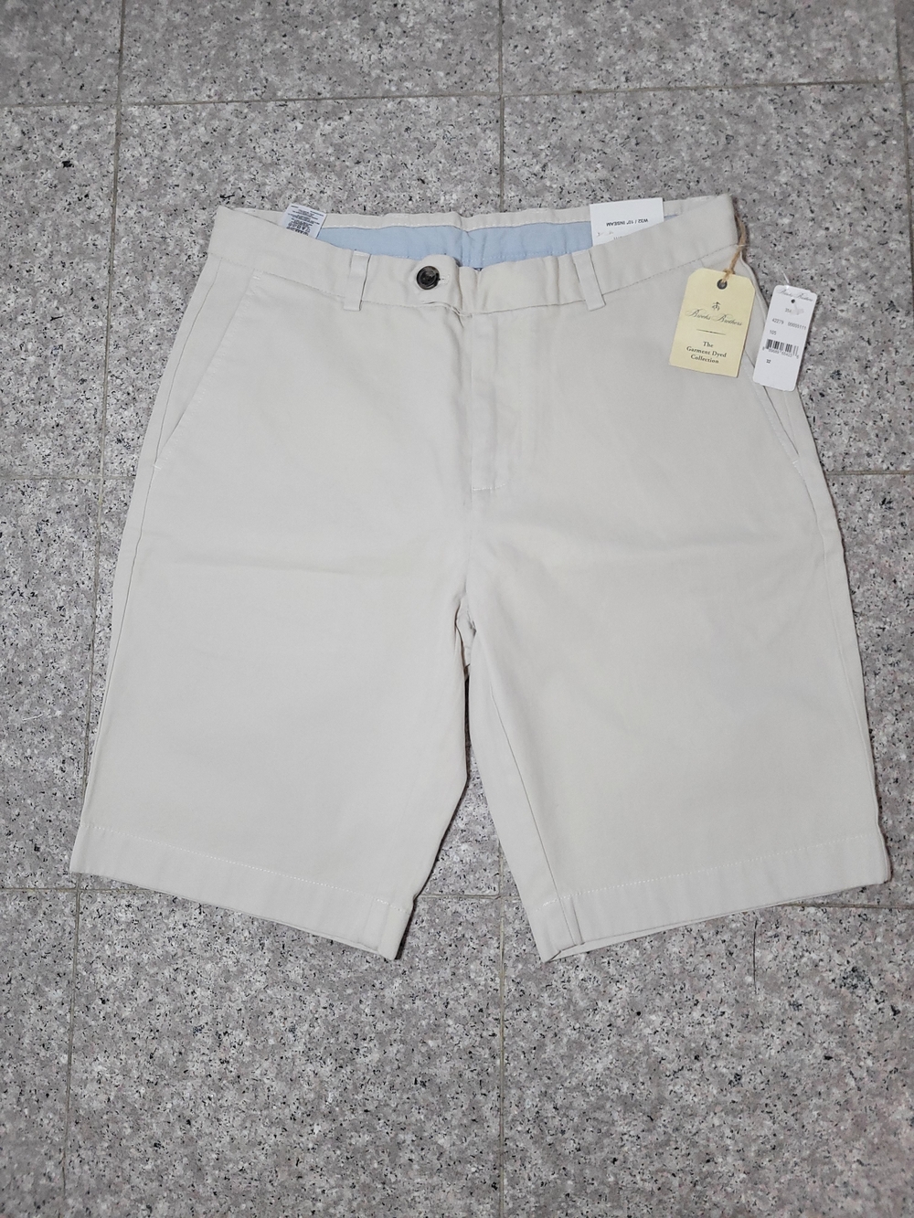 Brooks Brothers Bermuda Short Garment Dyed Collection Size W32